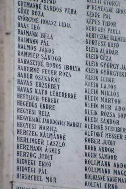 Budapeşte Macaristan 15 Temmuz 2020 'de Dohany Sokağı Sinagogu' na bakınız, Erzsebetvaros 'ta tarihi bir bina ve Avrupa' nın en büyük sinagogu. 