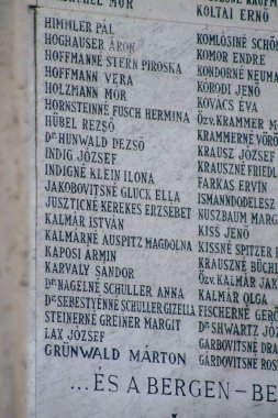 Budapeşte Macaristan 15 Temmuz 2020 'de Dohany Sokağı Sinagogu' na bakınız, Erzsebetvaros 'ta tarihi bir bina ve Avrupa' nın en büyük sinagogu. 