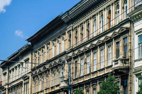 Budapest Hungría Julio 2020 Vista Arquitectura Del Edificio Histórico Centro — Foto de Stock