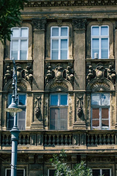 Budapest Hungría Julio 2020 Vista Arquitectura Del Edificio Histórico Centro — Foto de Stock