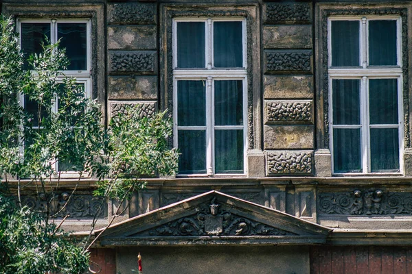 Budapest Ungarn Juli 2020 Blick Auf Die Architektur Des Historischen — Stockfoto