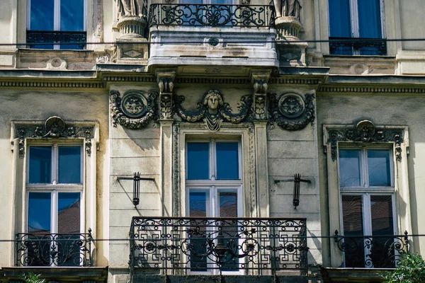 Budapeste Hungria Julho 2020 Vista Arquitetura Edifício Histórico Centro Budapeste — Fotografia de Stock