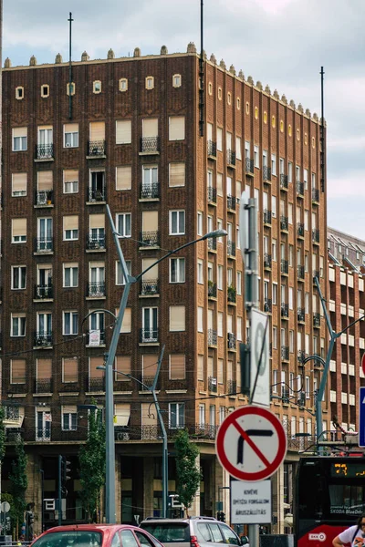 Budapest Hungary July 2020 View Architecture Historical Building Downtown Area — Stock Photo, Image