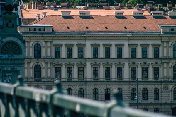 Budapest Hungary July 2020 Вид Історичної Будівлі Центрі Будапешта Столиці — стокове фото