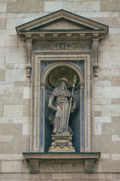 Budapest Unkari Heinäkuu 2020 Näkymä Julkisivu Stephen Basilica Sijaitsee Budapestin — kuvapankkivalokuva