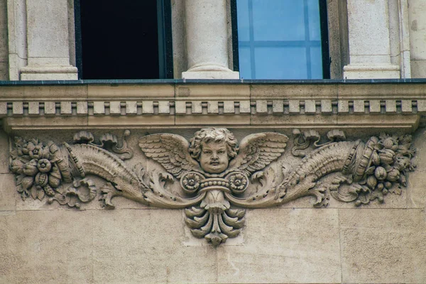 Budapest Ungern Juli 2020 Utsikt Över Fasaden Stephen Basilica Ligger — Stockfoto