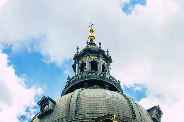 Budapest Hungary July 2020 View Facade Stephen Basilica Located Downtown — Stock Photo, Image