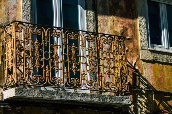 Лиссабон Португалия Июля 2020 Вид Классический Фасад Старинных Исторических Зданий — стоковое фото