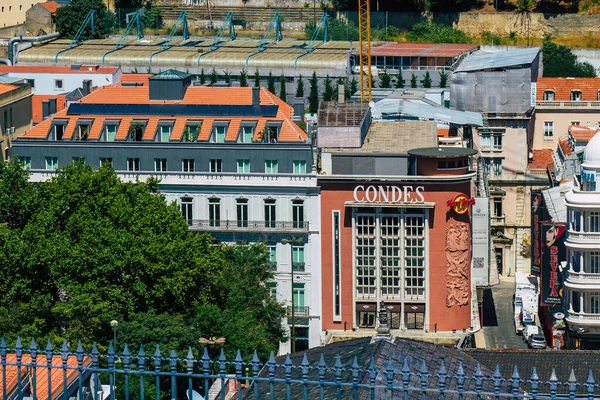 Lisbona Portogallo Luglio 2020 Veduta Panoramica Degli Edifici Storici Nel — Foto Stock