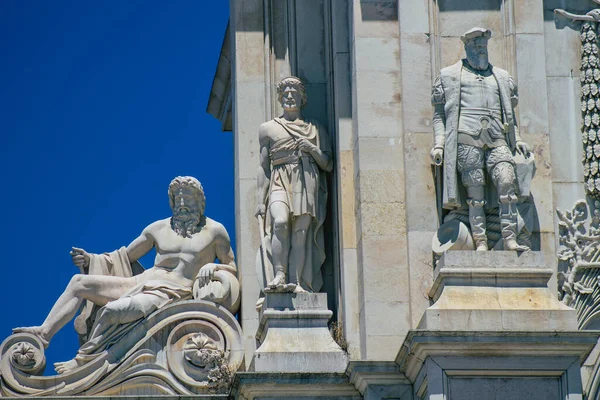 Lisbona Portogallo Luglio 2020 Veduta Monumento Nella Zona Centrale Lisbona — Foto Stock