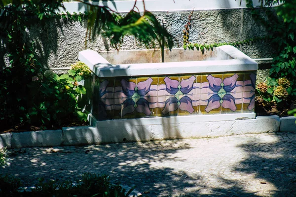 Lisbon Portugal July 2020 View Public Garden Located Downtown Area — Stock Photo, Image