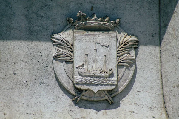 リスボンポルトガル2020年8月3日リスボンのダウンタウンエリア ポルトガルの丘陵地の沿岸の首都 ヨーロッパで最も古い都市の1つで記念碑のビュー — ストック写真