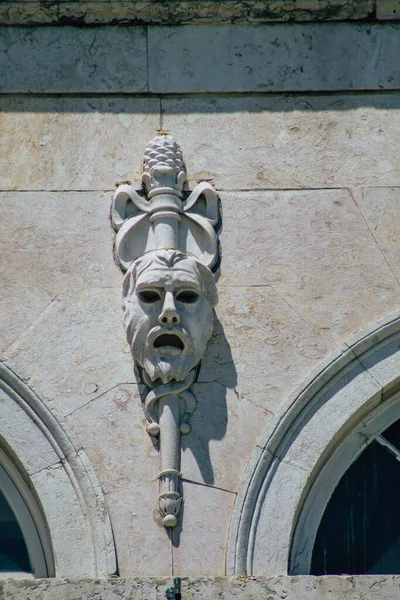 Lissabon Portugal August 2020 Blick Auf Ein Denkmal Der Innenstadt — Stockfoto