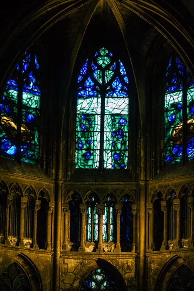 Reims Francia Agosto 2020 Veduta Della Chiesa Cattolica Romana San — Foto Stock