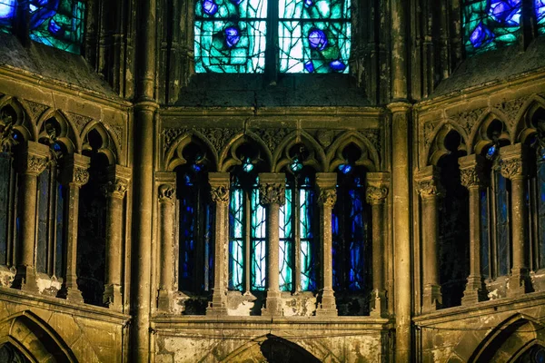 Reims Francia Agosto 2020 Veduta Della Chiesa Cattolica Romana San — Foto Stock