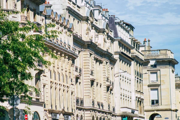 Reims Francia Agosto 2020 Vista Fachada Edificio Histórico Situado Reims —  Fotos de Stock