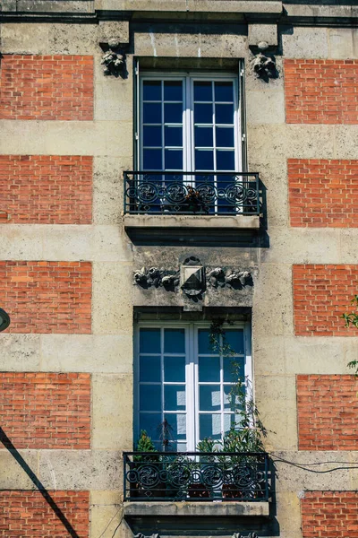 Reims Francia Agosto 2020 Vista Fachada Edificio Histórico Situado Reims — Foto de Stock