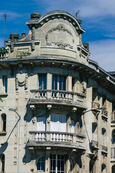 Reims Francia Agosto 2020 Vista Fachada Edificio Histórico Situado Reims — Foto de Stock