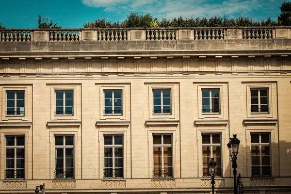 Reims France September 2020 View Facade Historical Building Located Reims — Stock Photo, Image