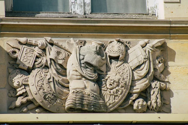 Reims Francie Září 2020 Pohled Radnici Historickém Centru Remeše Město — Stock fotografie