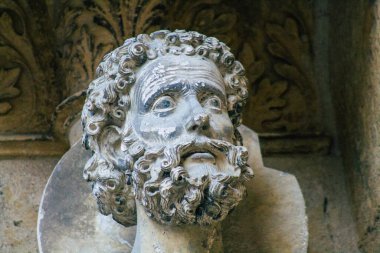 Reims France 12 Eylül 2020 Roma Katolik Notre Dame de Reims Katedrali 'nin dış görünüşü, Fransa' nın Grand Est bölgesinde tarihi bir eser ve Avrupa 'nın en eskilerindendir.