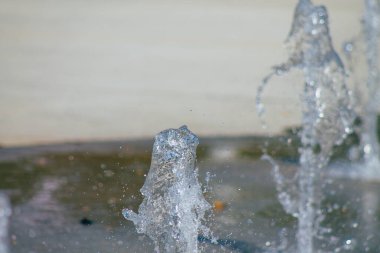 Reims, Fransa 'yı 12 Eylül 2020' de Fransa 'nın Grand Est bölgesinde yer alan ve Avrupa' nın en eski şehirlerinden biri olan Reims şehir merkezindeki bir çeşmeye bakıyor.