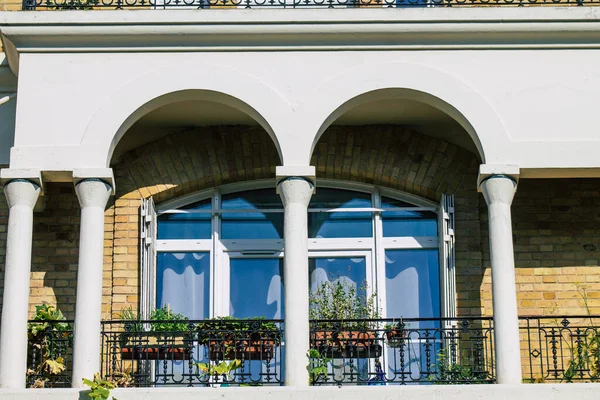 Reims Francia Septiembre 2020 Vista Fachada Edificio Histórico Situado Reims — Foto de Stock