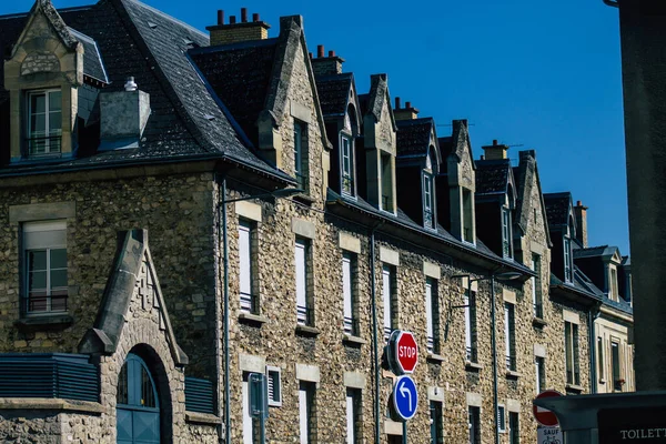 Reims Francia Septiembre 2020 Vista Fachada Edificio Histórico Situado Reims —  Fotos de Stock