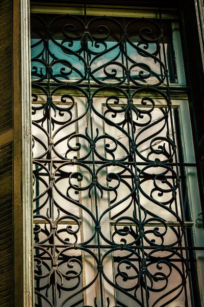 Vista Fachada Una Casa Antigua Grecia — Foto de Stock