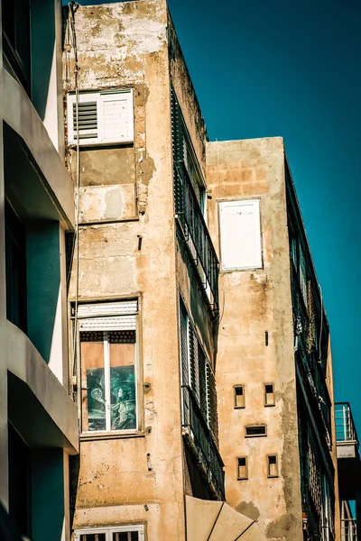 Vista Fachada Edificio Moderno Las Calles Tel Aviv Israel —  Fotos de Stock