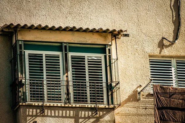 Vista Fachada Edifício Moderno Nas Ruas Tel Aviv Israel — Fotografia de Stock