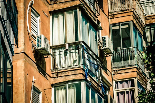 Vista Fachada Edificio Moderno Las Calles Tel Aviv Israel — Foto de Stock