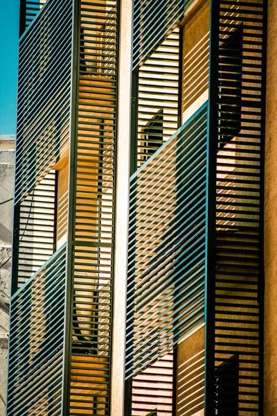 Vista Fachada Edificio Moderno Las Calles Tel Aviv Israel — Foto de Stock