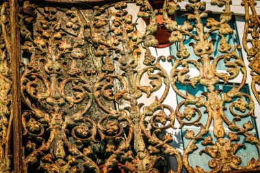 Lizbon şehir merkezindeki bir binanın dış görünüşü Portekiz 'de