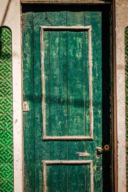 Lizbon şehir merkezindeki bir binanın dış görünüşü Portekiz 'de