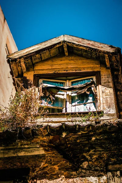 Pohled Fasádu Budovy Centru Lisabonu Portugalsku — Stock fotografie