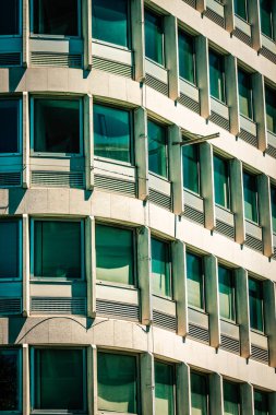 Lizbon şehir merkezindeki bir binanın dış görünüşü Portekiz 'de