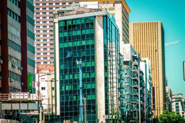 Lizbon şehir merkezindeki bir binanın dış görünüşü Portekiz 'de