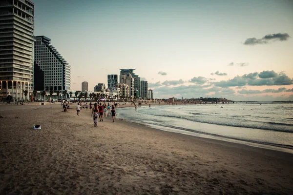 Tel Aviv Srail Ekim 2020 Coronavirus Salgınına Rağmen Tel Aviv — Stok fotoğraf