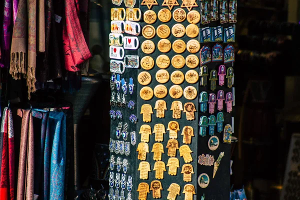 Closeup of decorative item sold in a souvenir shop for tourist in the downtown