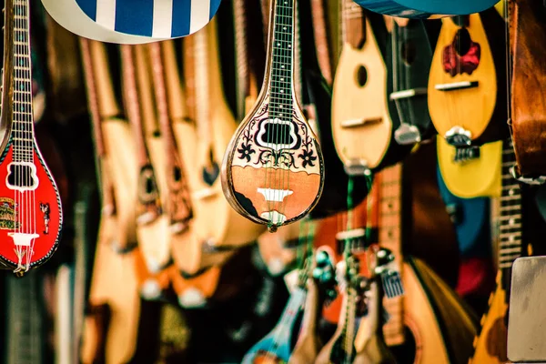 Sluiten Van Decoratieve Item Verkocht Een Souvenirwinkel Voor Toeristen Het — Stockfoto