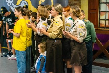 Kharkiv, Ukrayna, 12 Eylül 2025, Heroes NGO Oyunları Ukraynalı askerlerin ciddi şekilde yaralandığı bir spor ve eğitim ekosistemidir. Görevleri iyileşme sürecini kolaylaştırmak..