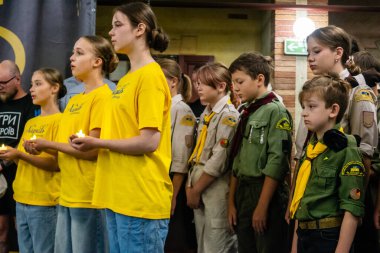 Kharkiv, Ukrayna, 12 Eylül 2025, Heroes NGO Oyunları Ukraynalı askerlerin ciddi şekilde yaralandığı bir spor ve eğitim ekosistemidir. Görevleri iyileşme sürecini kolaylaştırmak..