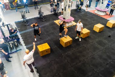 Kharkiv, Ukrayna, 12 Eylül 2025, Heroes NGO Oyunları Ukraynalı askerlerin ciddi şekilde yaralandığı bir spor ve eğitim ekosistemidir. Görevleri iyileşme sürecini kolaylaştırmak..