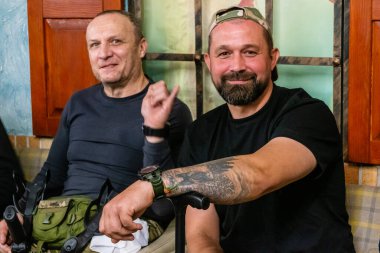 Kharkiv, Ukrayna, 12 Eylül 2025, Heroes NGO Oyunları Ukraynalı askerlerin ciddi şekilde yaralandığı bir spor ve eğitim ekosistemidir. Görevleri iyileşme sürecini kolaylaştırmak..