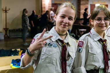 Kharkiv, Ukrayna, 12 Eylül 2025, Heroes NGO Oyunları Ukraynalı askerlerin ciddi şekilde yaralandığı bir spor ve eğitim ekosistemidir. Görevleri iyileşme sürecini kolaylaştırmak..