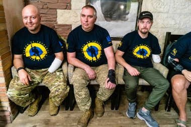 Kharkiv, Ukrayna, 12 Eylül 2025, Heroes NGO Oyunları Ukraynalı askerlerin ciddi şekilde yaralandığı bir spor ve eğitim ekosistemidir. Görevleri iyileşme sürecini kolaylaştırmak..