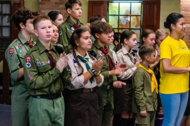 Kharkiv, Ukrayna, 12 Eylül 2025, Heroes NGO Oyunları Ukraynalı askerlerin ciddi şekilde yaralandığı bir spor ve eğitim ekosistemidir. Görevleri iyileşme sürecini kolaylaştırmak..