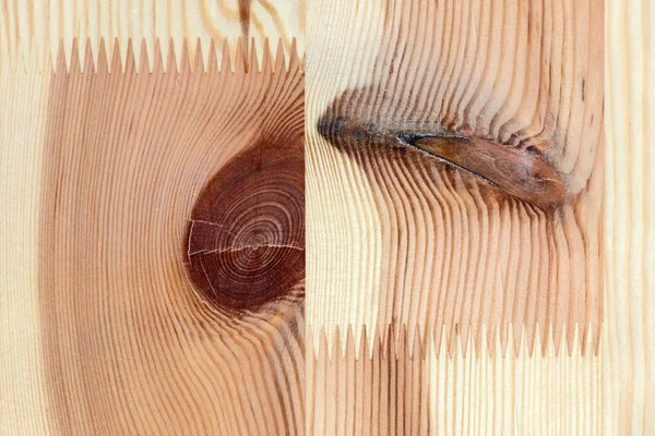 Pine Houtstructuur Grenen Houten Bord Met Knopen — Stockfoto