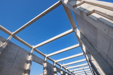 Betonarme çerçeve takviye inşaat ambar binası için